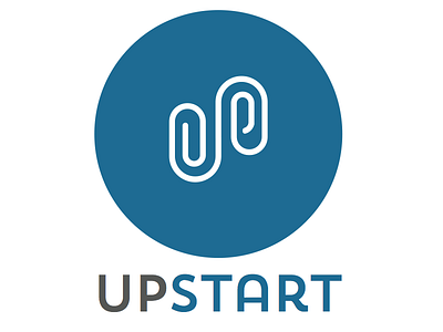 UpStart Talent Logo branding design logo