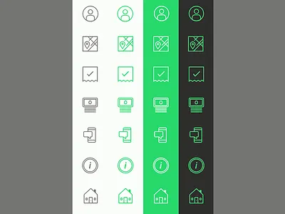 Side Nav Icons android color scheme color treatments iconography icons menu menu icons nav icons side nav side navigation