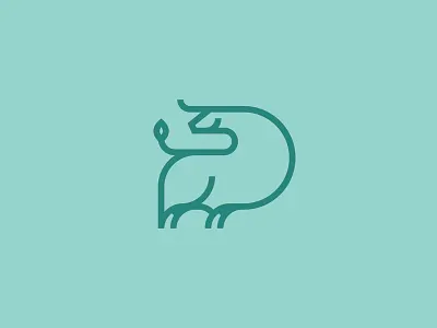 Bull bull icon illustration