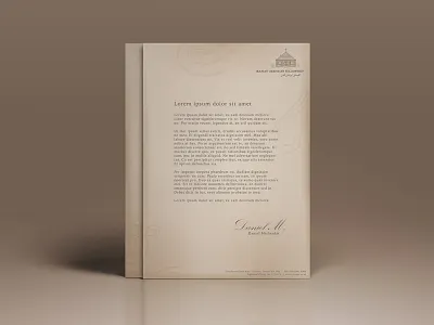 Letterhead for a church in London church letterhead