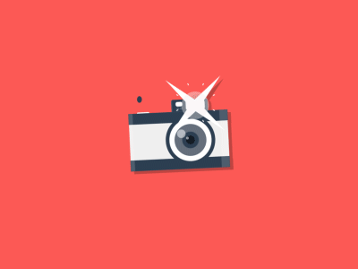 Camera Build after effects animation build up design flat illustration illustrator loop motion graphics