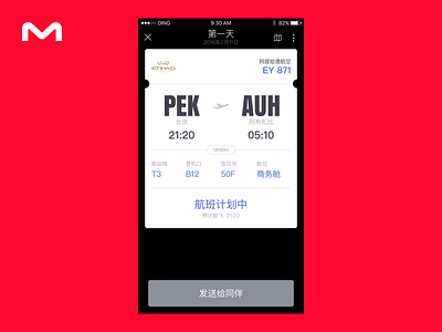 Air ticket ios