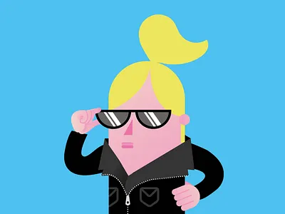 Inga character jacket tough