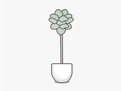 Fig Tree fig illustration minimal nature plant plants vector