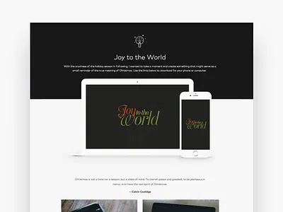 Joy to the World christmas design desktop download free mobile ui wallpaper web