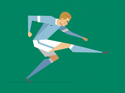 Kevin De Bruyne WIP belgium football illustration kevin de bruyne man city manchester city mcfc soccer vector