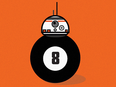 BB-8BALL 8 ball bb8 bb8ball star wars the force awakens