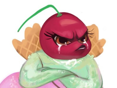 Ice cream animation candy cartoony character design illustration visdev