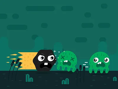 Dark Matty arcade breakout cute game ios monsters space