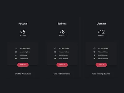 Pricing Table clean dashboard flat icon icons minimal pricing psd simple ui web website