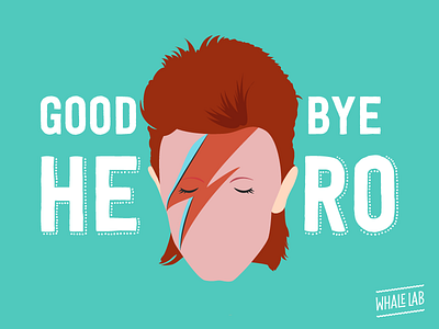 Goodbye, David! bowie david davidbowie flat goodbye graphic design heroes history music sad seventies