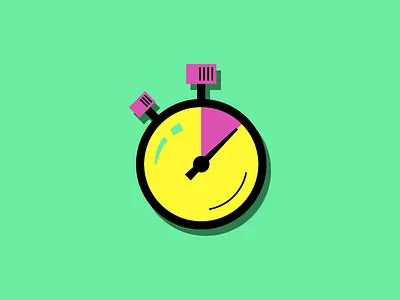 Stopwatch aarp clock icon logo stopwatch time