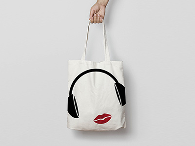 DJour Entertainment bag dj djour entertainment lipstick logo swag tote
