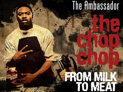 Throw Back: The Chop Chop - EBlast & Promo material album cover campaign cross movement eblast ecard flash hip hop music promotion reach records