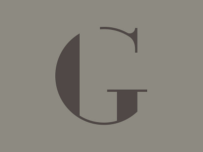 G - WIP edge floating form g hard letter line new old thick thin