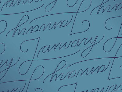 Practicing Letters cursive lettering vector