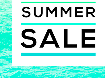 Summer Promo e commerce online store ui ux visual design web design