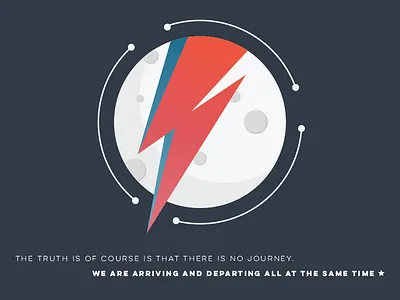 David Bowie 1947-2016 bowie david bowie illustration space oddity starman