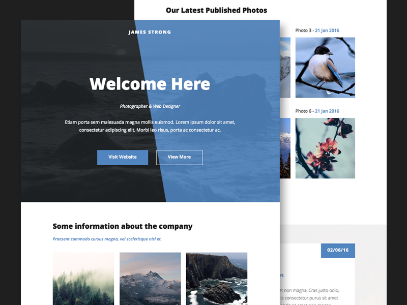 James Responsive Email Online Template Builder By Sebastian Groenendaal On Dribbble James Responsive Email Online Template Builder By Sebastian Groenendaal On Dribbble