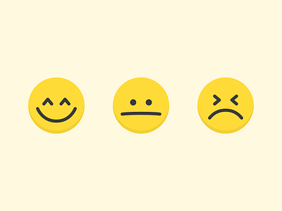 Reaction emoticons emoji emoticon emotions happy neutral reactions sad smile