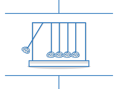 Newton׳s Cradle brain ideas newton׳s cradle physics psychology social media sociology