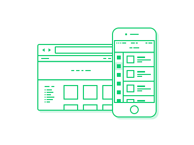 Interface Design - Illustration icon icon design illustration ios iphone stroke ui ui design user interface web design