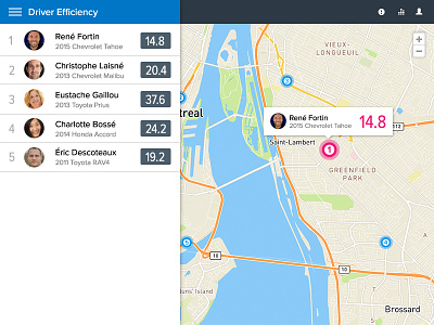 Daily UI Challenge #020 dailyui location map tracker ui