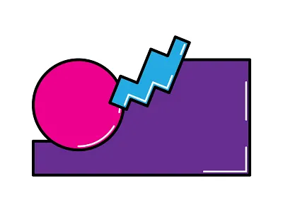 Shapes branding icon illustration logo vector