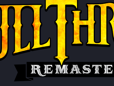 Full Throttle Remastered Detail doublefine embroidery fullthrottle logo stitching