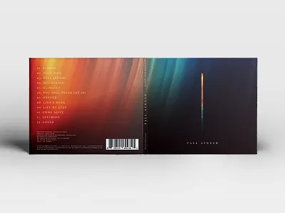 Fall Afresh : Album Cover album art cd art colorful graphic design layout rainbow