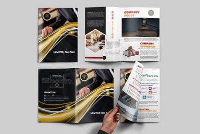 Brochure- Law Firm Profile Design brochure company company profile corporte flyer handbook handbook design landing page law firm law firm profile design lawer brochure modarn brochure whitepaper