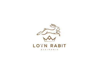 LOYN RABIT Minimalist logo design animal animal logo branding business business logo design graphic design icon identity illustration lcatoonist logo logo design minimal minimalist rabbit logo rabit