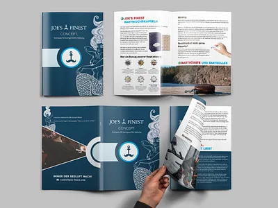 Brochure - Joe's Finest beochure design brochure modern