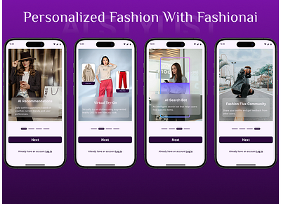 Personalized Fashion With Fashionai App ai ai app ai personal stylist aifashion aistylist app design case study personal stylist personal stylist app ui ui design ui ux user experience user interface ux ux design web design website design