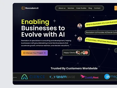 Enabling Business to Envolve With AI data science ui