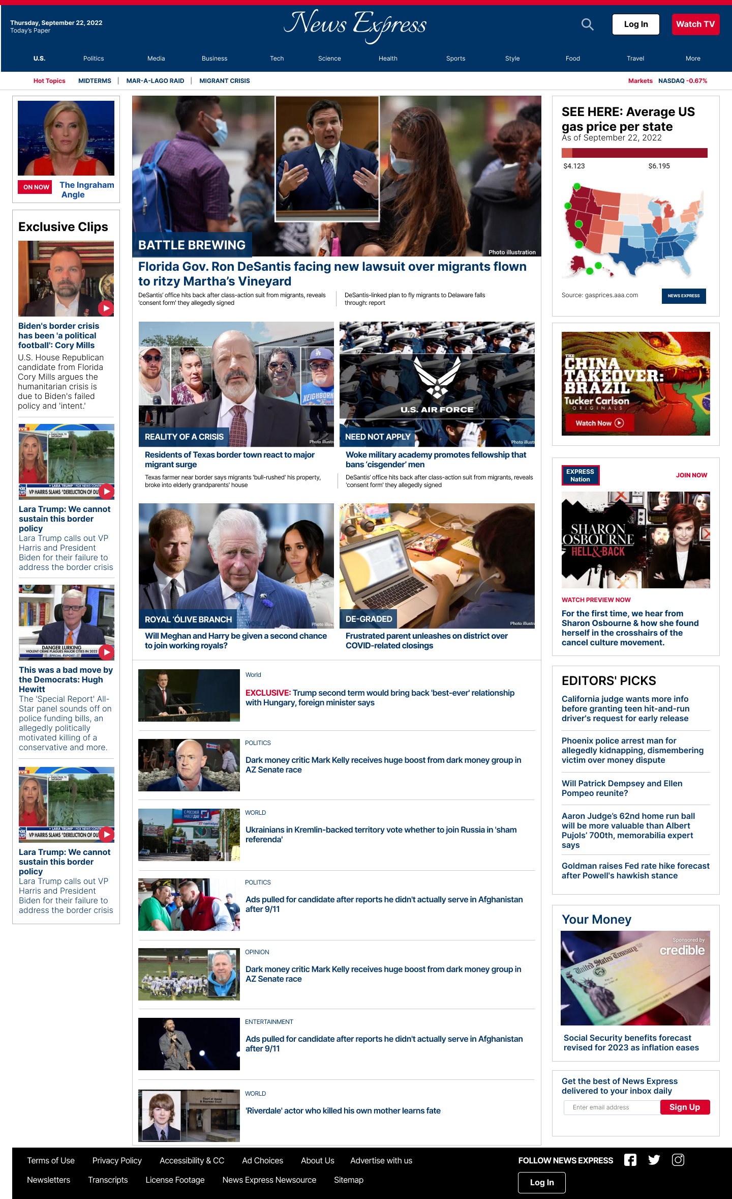 News homepage news homepage