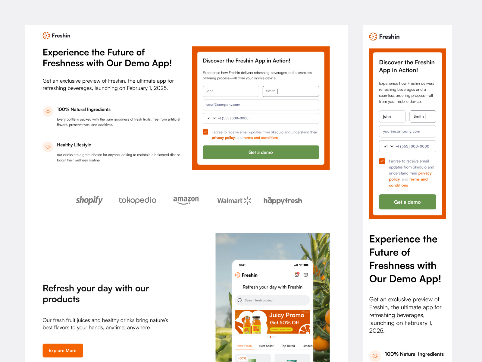Example of Weekly UI/UX Services Project