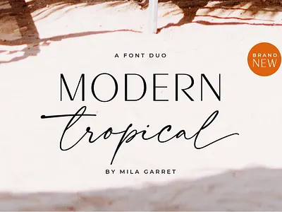 Modern Tropical Font Duo Logo Script duo duo logo script font font duo handwriting font handwritten font logo script modern font modern font duo modern font for logos modern tropical font sans serif sans serif modern sans serif typeface script font signature font tropical font tropical font duo website font