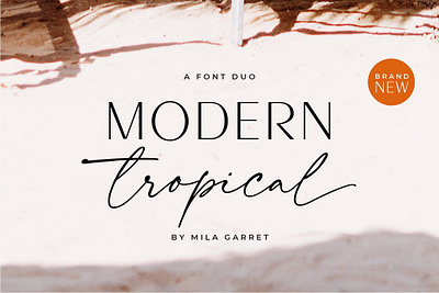 Modern Tropical Font Duo Logo Script duo duo logo script font font duo handwriting font handwritten font logo script modern font modern font duo modern font for logos modern tropical font sans serif sans serif modern sans serif typeface script font signature font tropical font tropical font duo website font