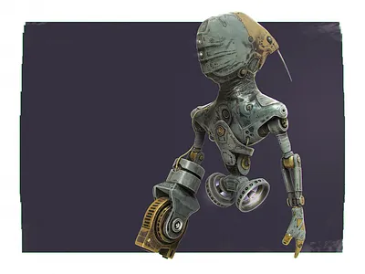 Zbrushing a bit 3d concept art zbrush