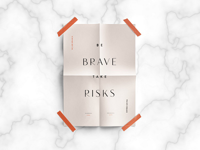Poster editorial inspiration print