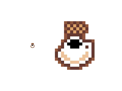 KopiJS logo, pixel art edition aseprite coffee kopi kopijs logo pixel pixelart