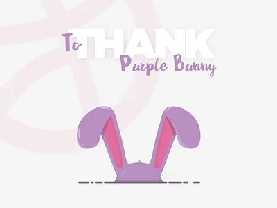 Thank You, The First. bunny debut illustration