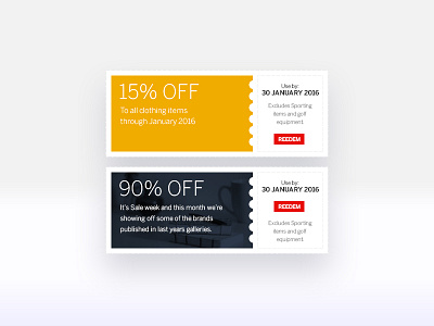 Redeem Coupon coupon dailyui redeem ui userinterface ux