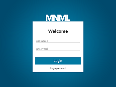 Login Screen card design login minimal ui ux