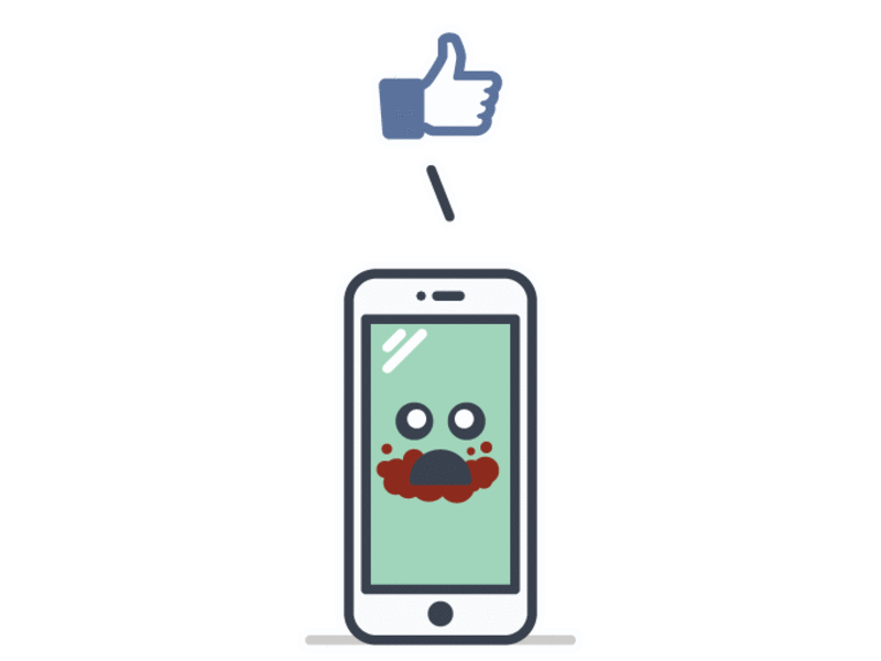 The life of your phone airplane mode battery burger like magnet phone stickers telegram zombie