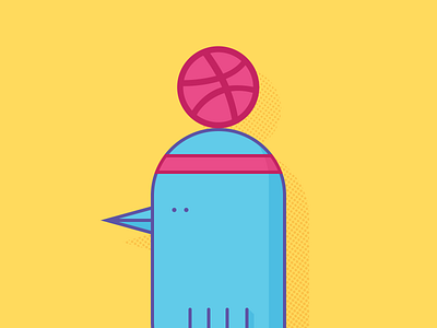 Hello Dribbble! bird firstshot twitter