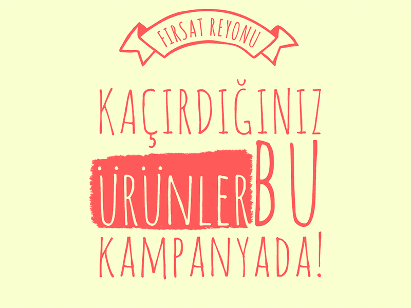 Fırsat Reyonu Mailing clothes ecommerce fashion gif mailing