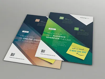 Corporate Flyers - 6 Multipurpose Templates vol 27 | JellyBanana a4 ad business corporate flyer magazine multipurpose template