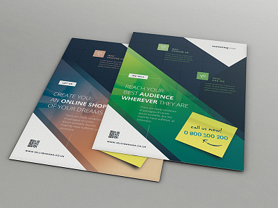 Corporate Flyers - 6 Multipurpose Templates vol 27 | JellyBanana a4 ad business corporate flyer magazine multipurpose template